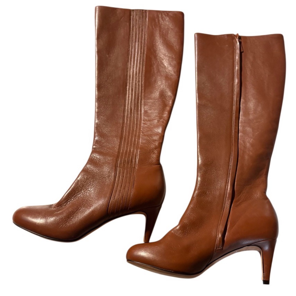 Cole Haan Nike Air Tan Heeled Boots